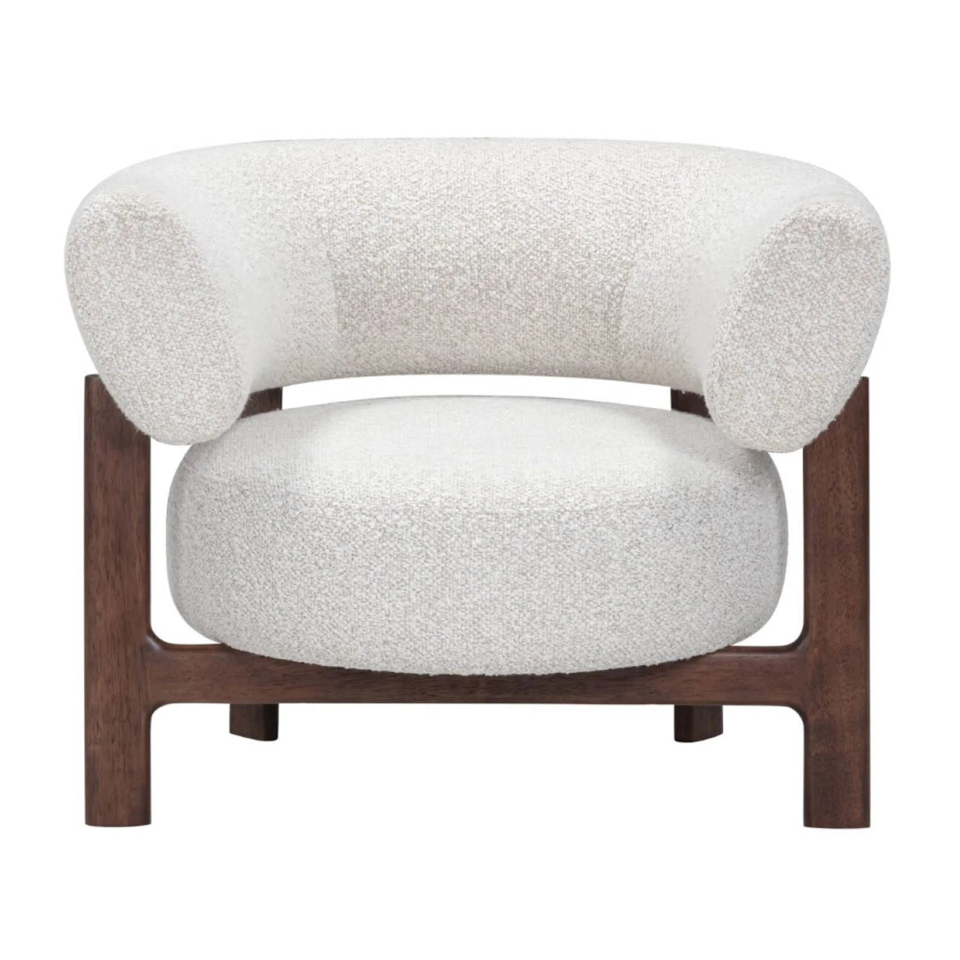 Kylo Lounge Chair by Universal Furniture in whitenoise sand. Made from 95% polyester, 5% acrylic in a transitional style.
