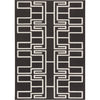 Black, White / 5'3"X7'6"