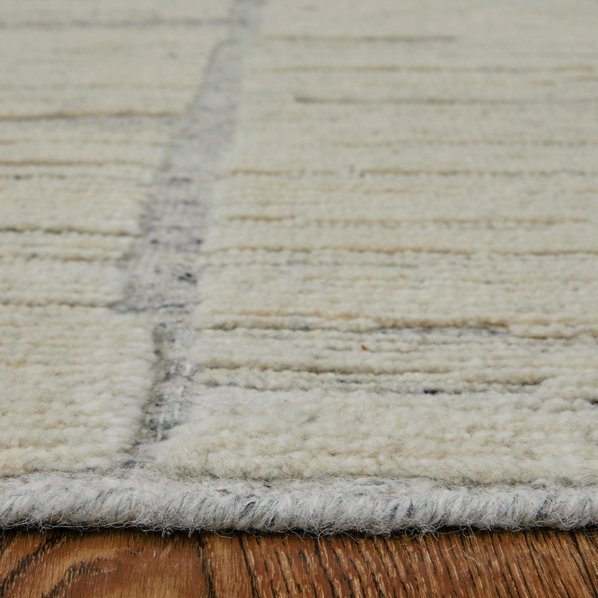 Bluff Rug - T22T6041 by Thom Felicia by Feizy Rugs in ivory. Made from wool in a unique style.