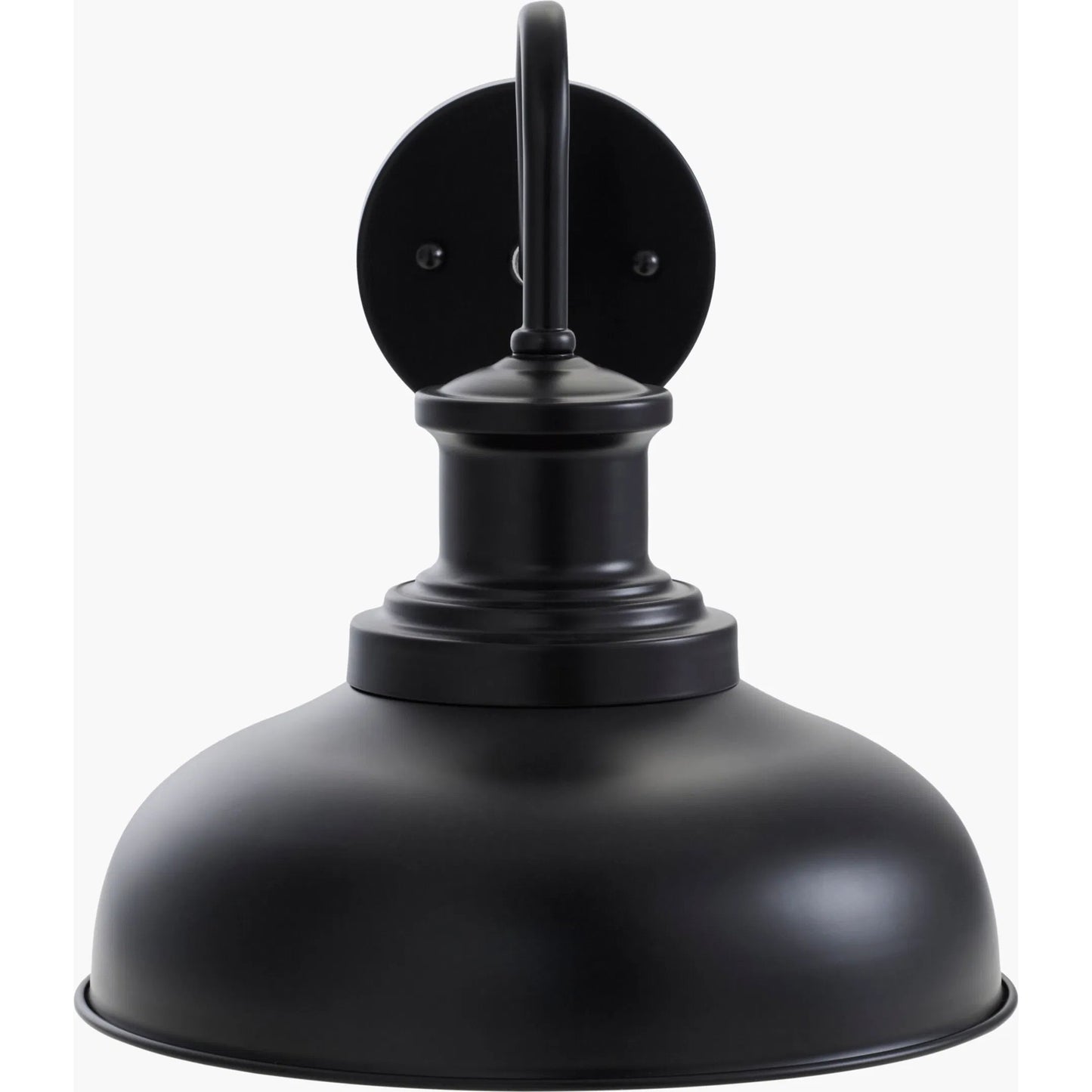 002 SI-2245618 | Closeup | Kazuto Indoor/Outdoor Wall Sconce by Livabliss in fixture: black; shade (outside): black; shade (inside): gold; cord: black and paintedmetallicpaintedpainted. Made from iron, metal in a modern style.