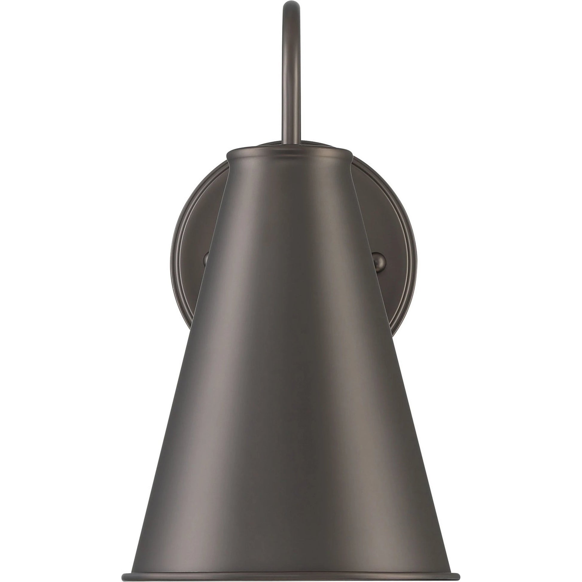 Lincoln Tapered Metal 7" Dome Wall Sconce Light by Lumanity. Made from metal in a modern style.