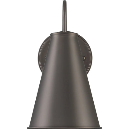 Lincoln Tapered Metal 7" Dome Wall Sconce Light by Lumanity. Made from metal in a modern style.
