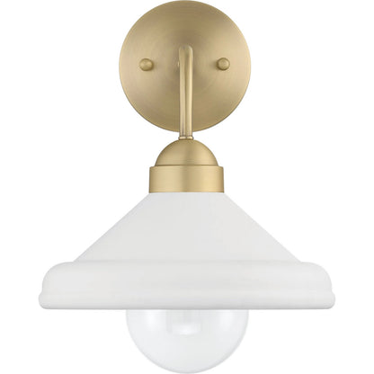 Brooks Barn Wall Sconce by Lumanity. Made from metal in a modern style.