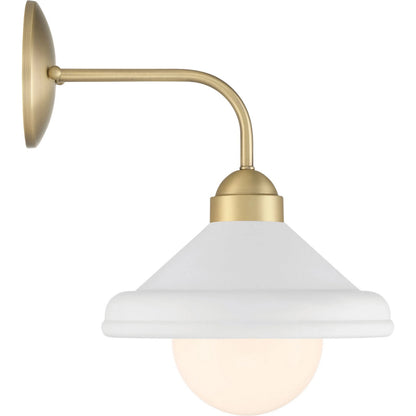 Brooks Barn Wall Sconce by Lumanity. Made from metal in a modern style.