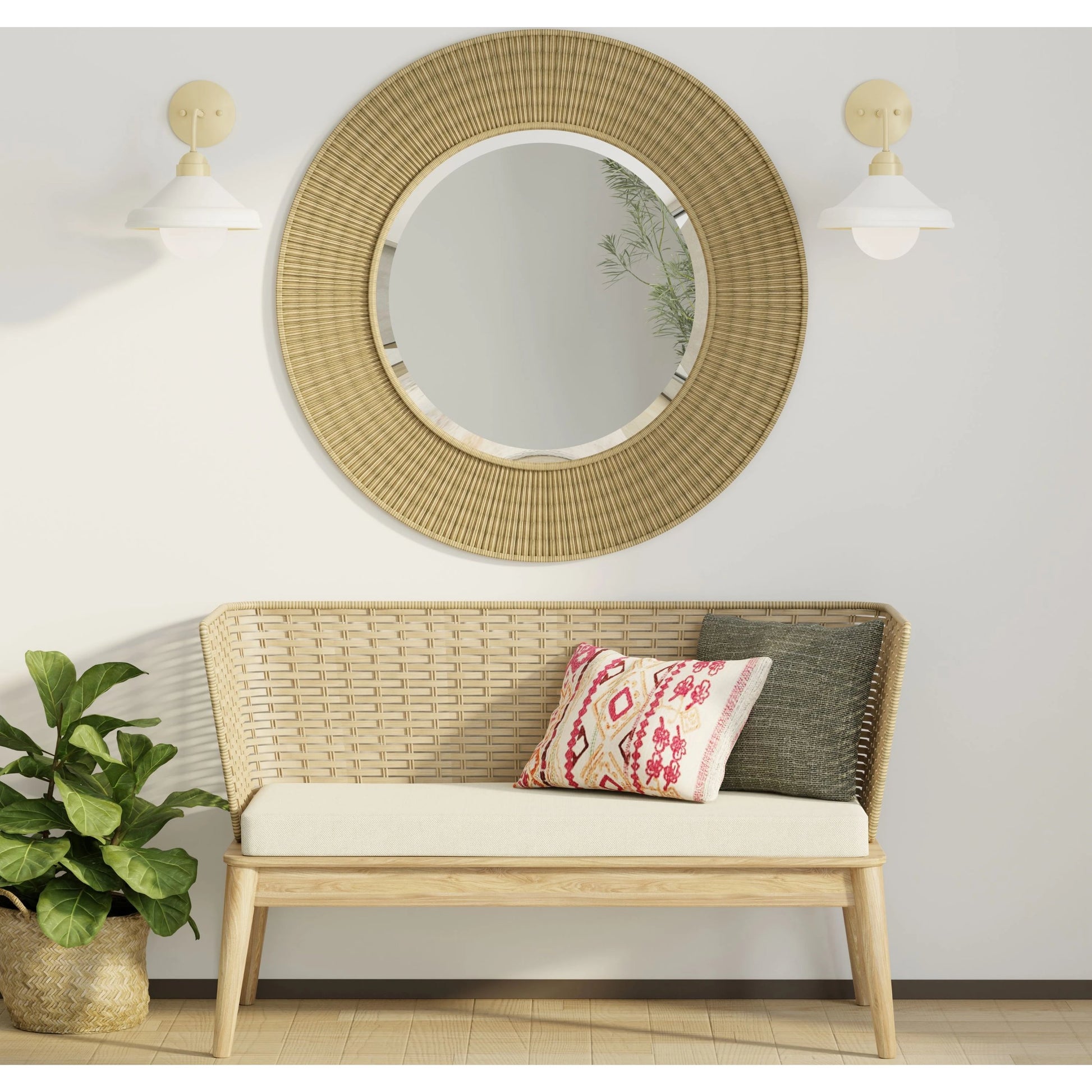 Brooks Barn Wall Sconce by Lumanity. Made from metal in a modern style.