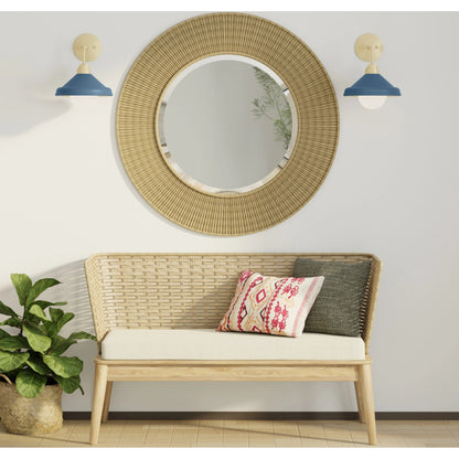 Brooks Barn Wall Sconce by Lumanity. Made from metal in a modern style.