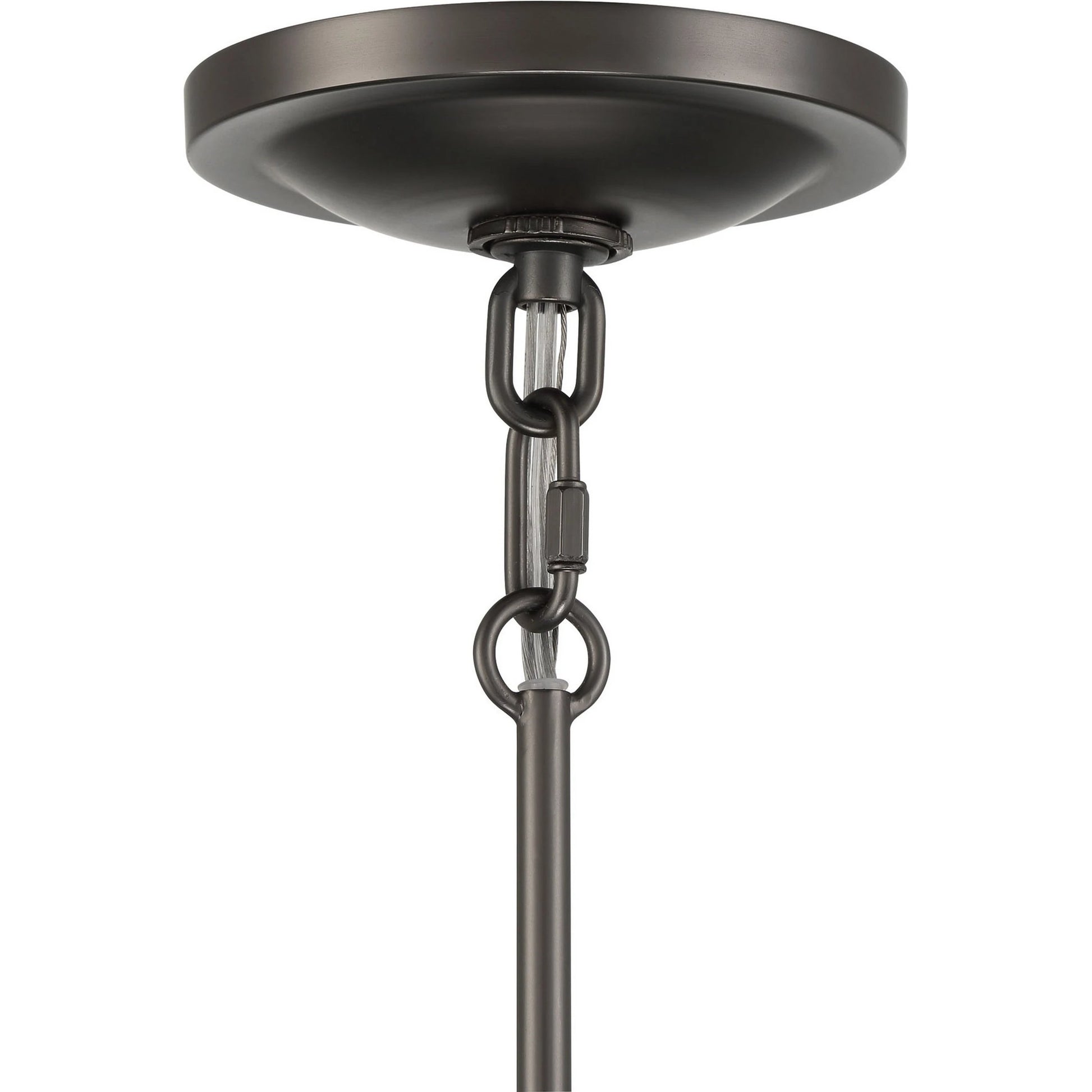 Quinn Seeded Glass 1-Light Pendant by Lumanity in antiqued brass. Made from metal, glass in a modern style.