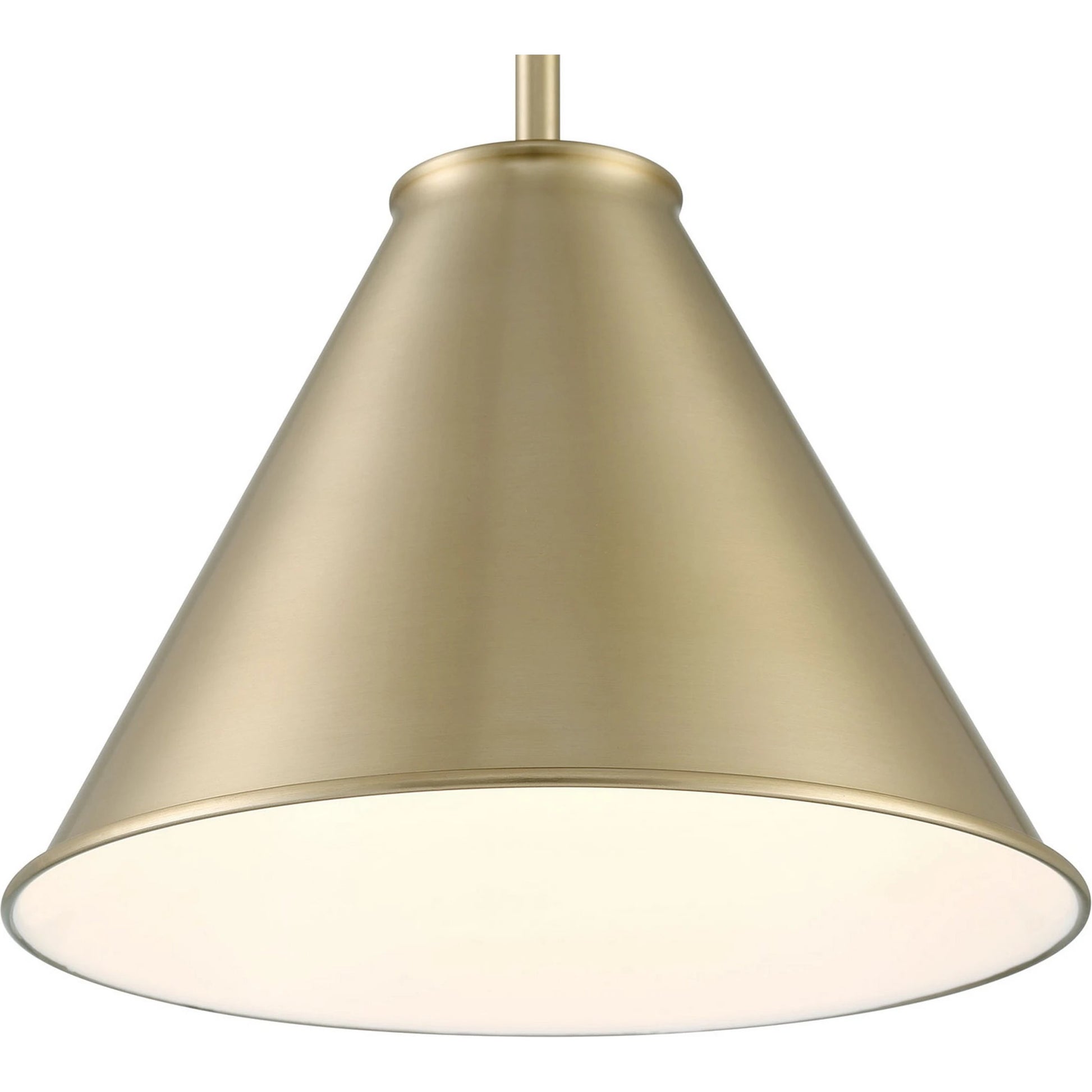 Lincoln Tapered Metal 11" Semi-Flush Mount Ceiling Light by Lumanity. Made from metal in a modern style.