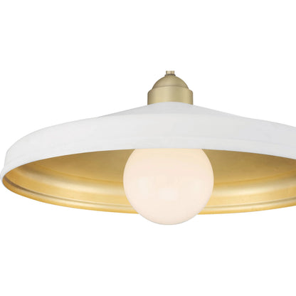 Brooks Adjustable Barn Light Pendant by Lumanity. Made from metal in a modern style.