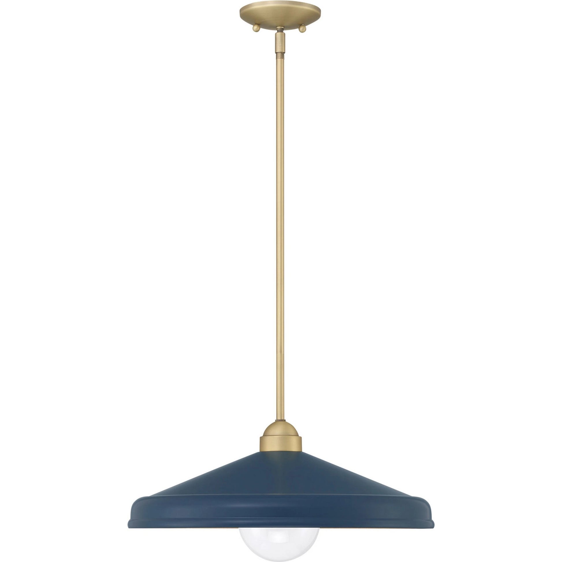 Brooks Adjustable Barn Light Pendant by Lumanity. Made from metal in a modern style.