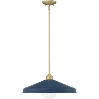 Brooks Adjustable Barn Light Pendant by Lumanity. Made from metal in a modern style.
