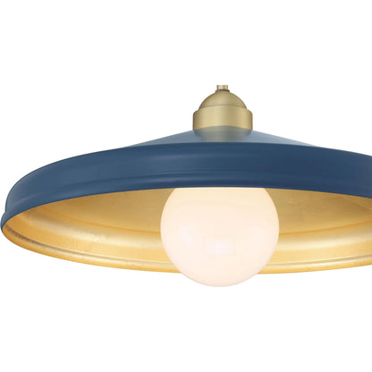 Brooks Adjustable Barn Light Pendant by Lumanity. Made from metal in a modern style.