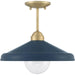 Brooks Semi-Flush Mount Ceiling Barn Light by Lumanity. Made from metal in a modern style.