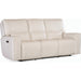 Miles Zero Gravity Power Sofa w/ Power Headrest by Hooker Furniture. Made from leather in a modern style.