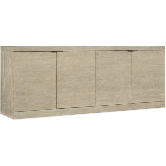 Cascade Credenza by Hooker Furniture in terrain. Made from oak veneers in a transitional style.