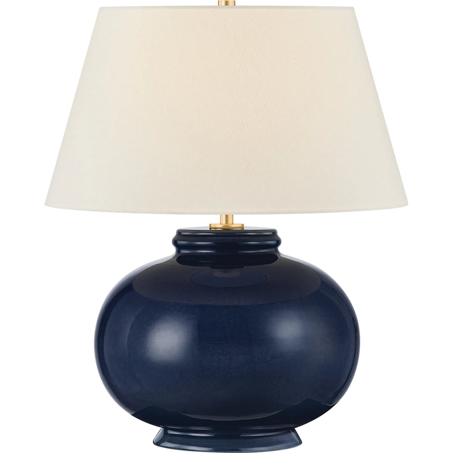 001 SI-2544235 | Primary Silo | Moodus Table Lamp by Hudson Valley in aged brass, ceramic parrish blue. Made from ceramic in a unique style.