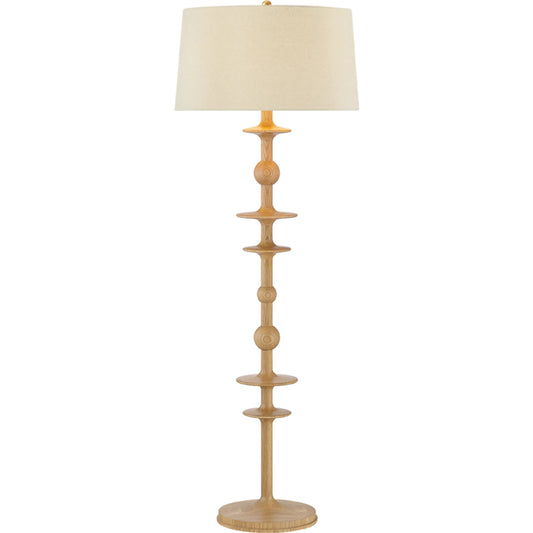 001 SI-2544222 | Primary Silo | Jefferson Heights Floor Lamp by Hudson Valley in aged brass. Made from wood in a unique style.