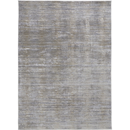 Laina Transitional Rug - 39GAF by Feizy in taupe, silver, tan. Made from unique in a unique style.