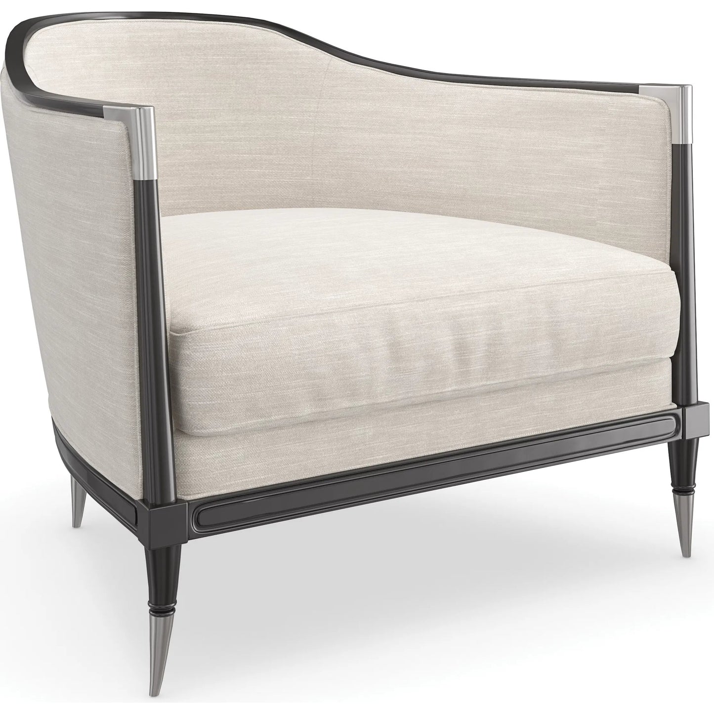 002 SI-2193908 | Primary Silo | Splash of Flash Chair by Caracole. Made from birch in a transitional style.