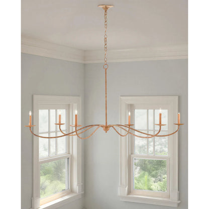 Saxon Chandelier by Currey and Company. Made from unique in a modern style.