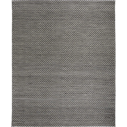 Joss Casual Gradient & Rug - JSS8835F by Feizy in black, gray. Made from wool in a unique style.