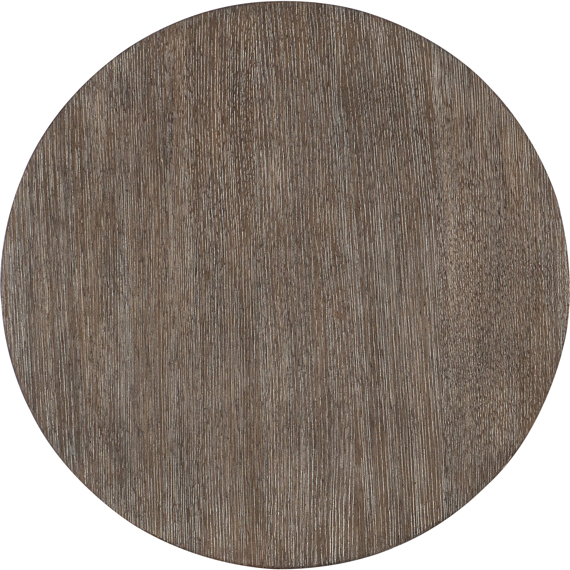 Modern Mood Round Side Table by Hooker Furniture. Made from oak veneers in a modern style.
