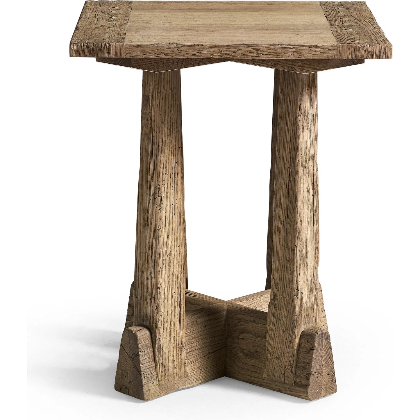 002 SI-2535715 | Additional Silo | Echo Canyon Square End Table by Jonathan Charles in faded oak. Made from main oak in a unique style.