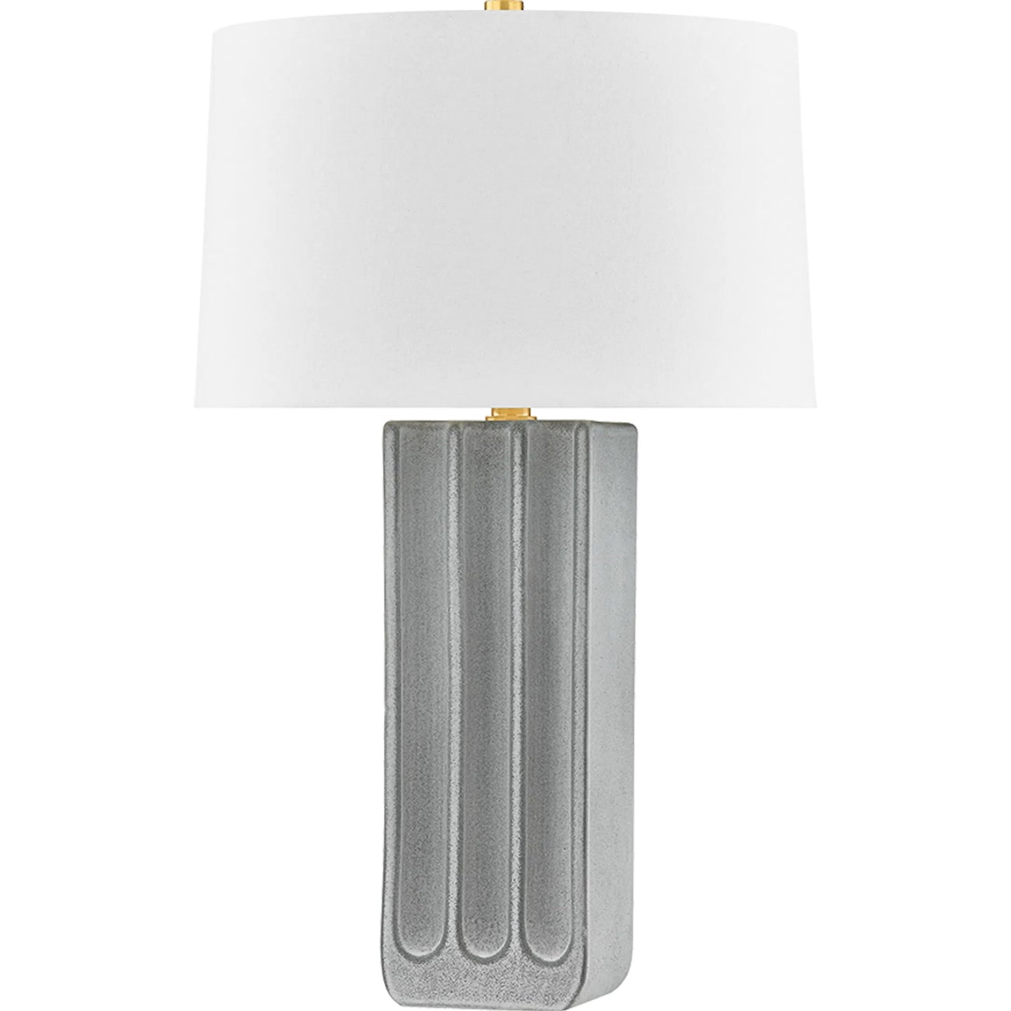 001 SI-2388200 | Primary Silo | Elmer Table Lamp by Hudson Valley in aged brass, ceramic granite. Made from ceramic in a transitional style.
