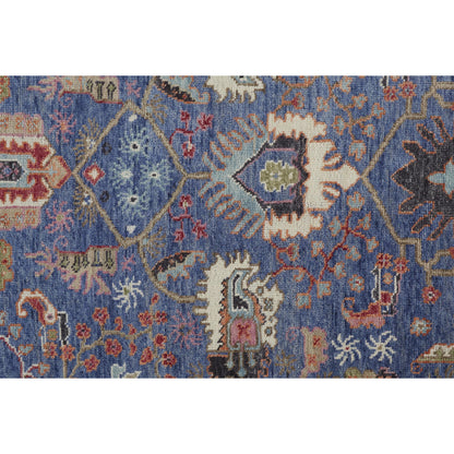 Beall Traditional Oriental Rug - 6708F by Feizy in blue, red. Made from wool in a unique style.