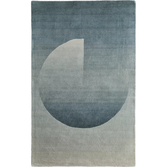 Katya Geometric Rug - KTY8991F by Feizy in blue, white. Made from wool in a unique style.