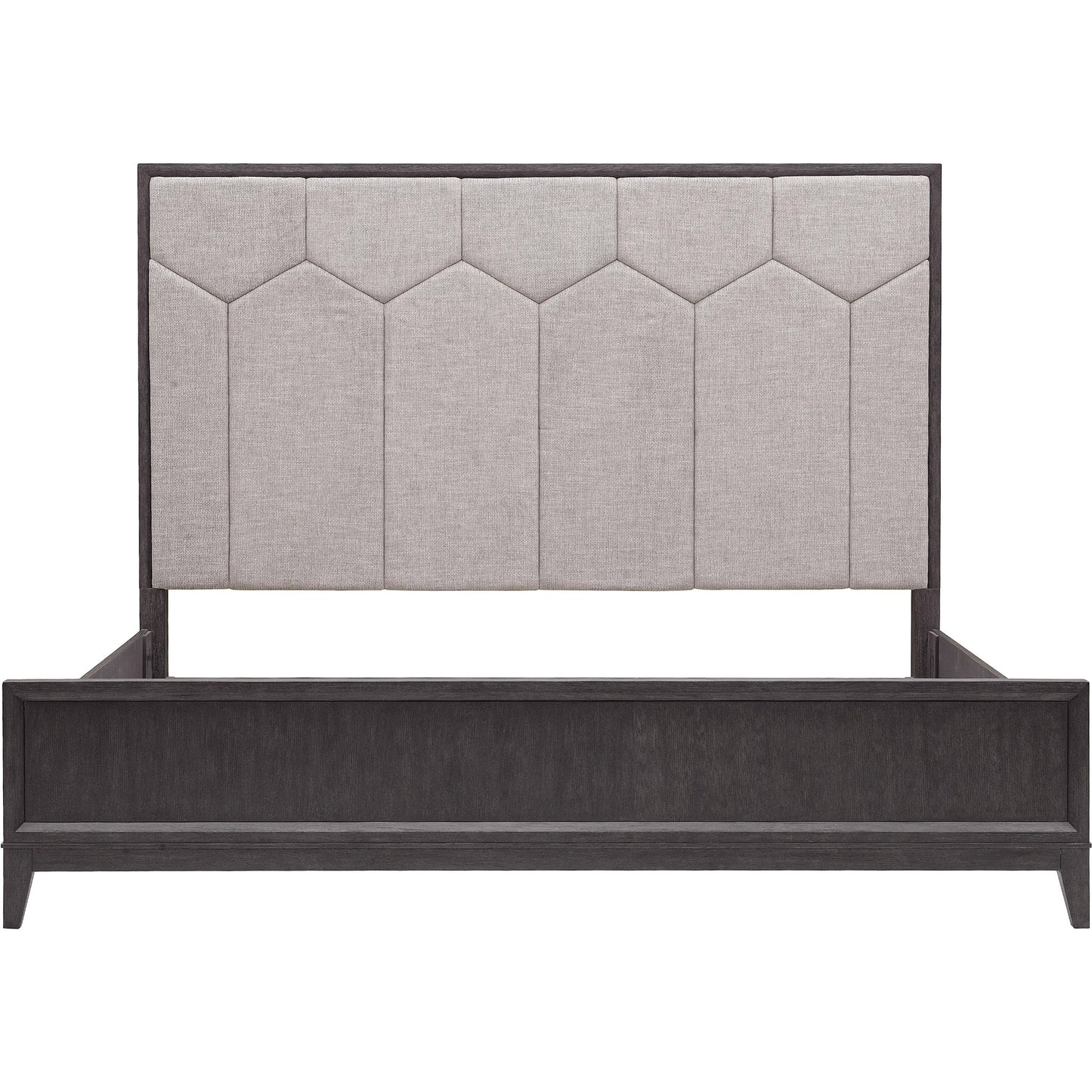 002 SI-2238769,SI-2238770,SI-2238771 | Additional Silo | Quincy Upholstered Bed by Pulaski Furniture in molasses. Made from ash wood veneers in a unique style.