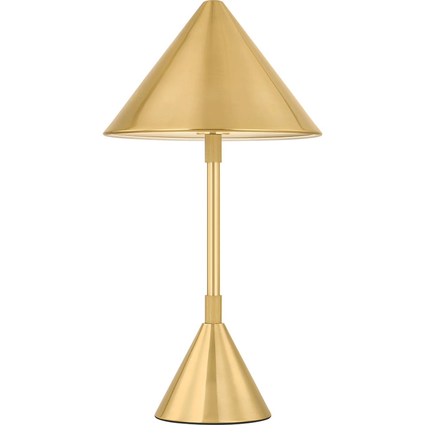 001 SI-2374416 | Primary Silo | Salma Rechargeable Table Lamp by Hudson Valley in aged brass. Made from steel in a transitional style.