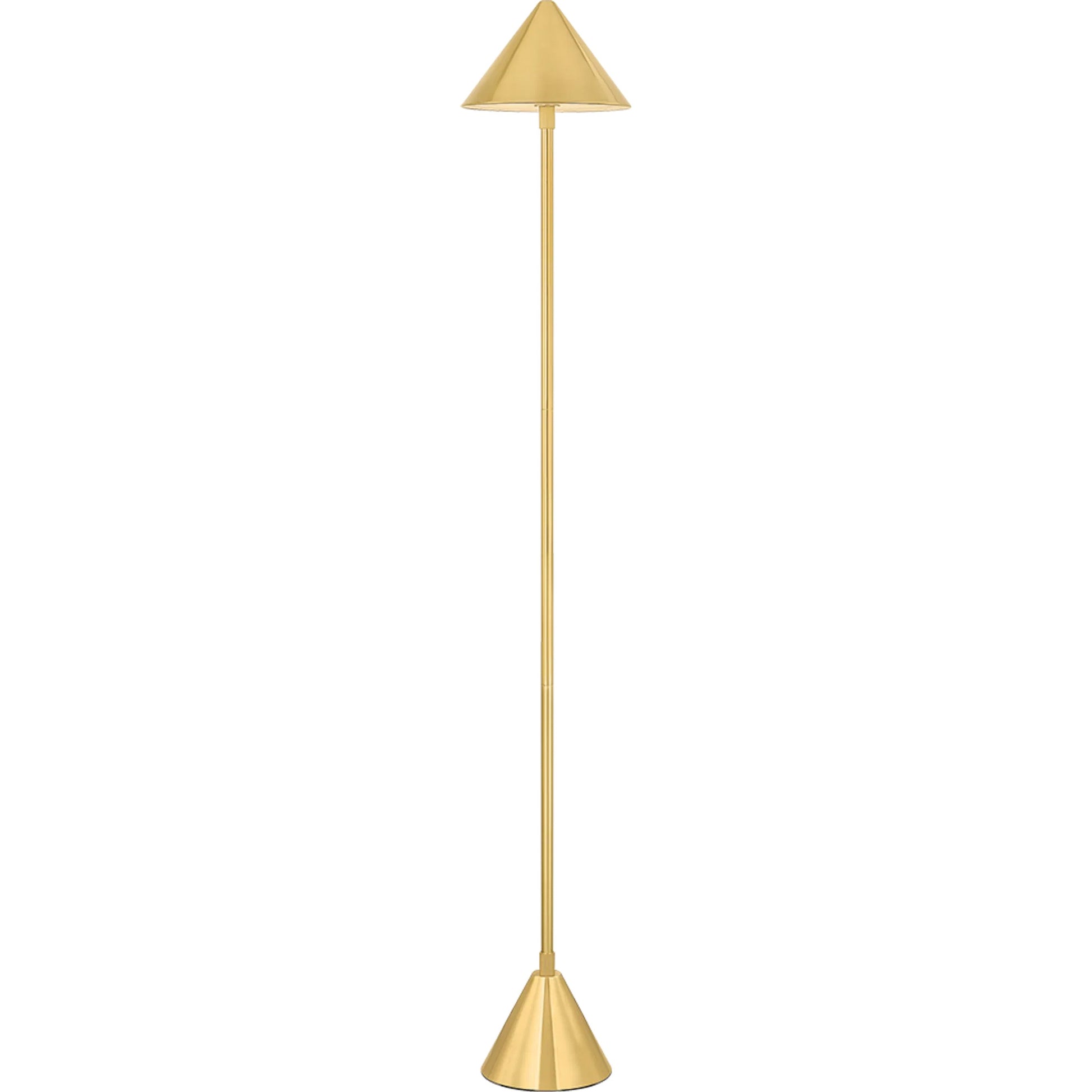 Salma Rechargeable Floor Lamp by Hudson Valley in aged brass. Made from steel in a transitional style.