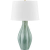 Aged Brass, Ceramic Moss Ivory