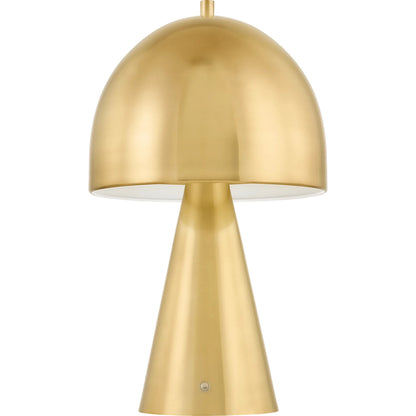 Hopkinton Rechargeable Table Lamp by Hudson Valley. Made from brass in a unique style.