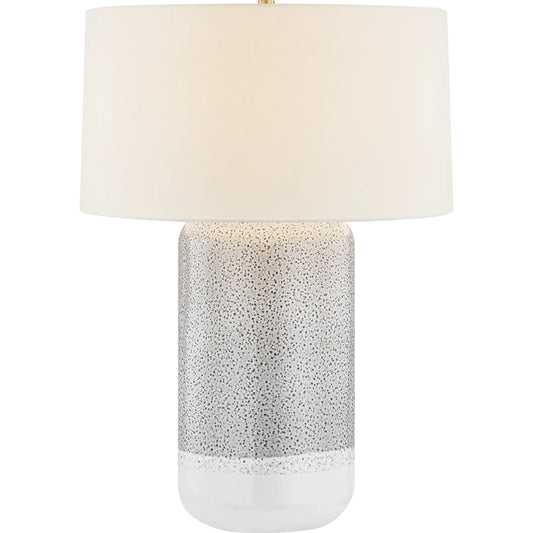 Washingtonville Table Lamp by Hudson Valley in aged brass, ceramic blue shore. Made from ceramic in a unique style.