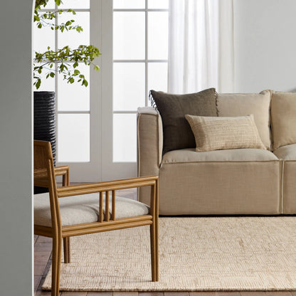 Labyrinth LAB02 Rug by Jaipur Living in ivory, cream. Made from 100% wool in a unique style.