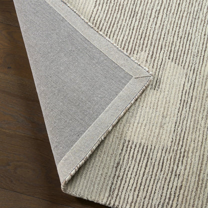 Labyrinth LAB03 Rug by Jaipur Living in gray, tan. Made from 100% wool in a unique style.