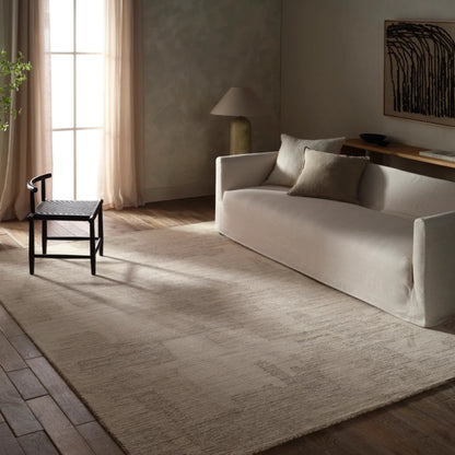 Labyrinth LAB03 Rug by Jaipur Living in gray, tan. Made from 100% wool in a unique style.