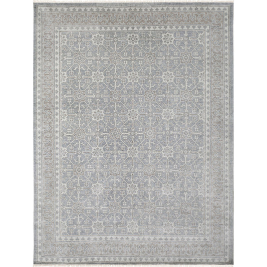 LAC-1001 Rug by Surya in medium gray, slate, light gray. Made from 60% wool, 40% art silk in a unique style.