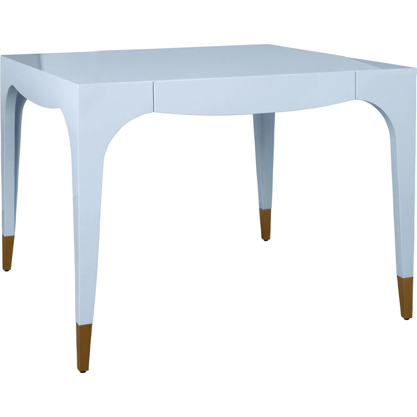 001 SI-2538650 | Additional Silo | Lacey Square Tapered Leg, Two Drawer Game Table by Worlds Away. Made from unique in a unique style.