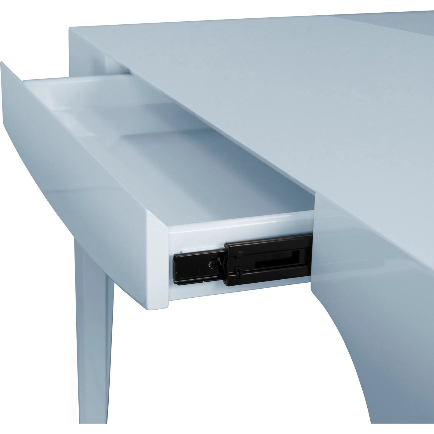006 SI-2538650 | Closeup | Lacey Square Tapered Leg, Two Drawer Game Table by Worlds Away. Made from unique in a unique style.