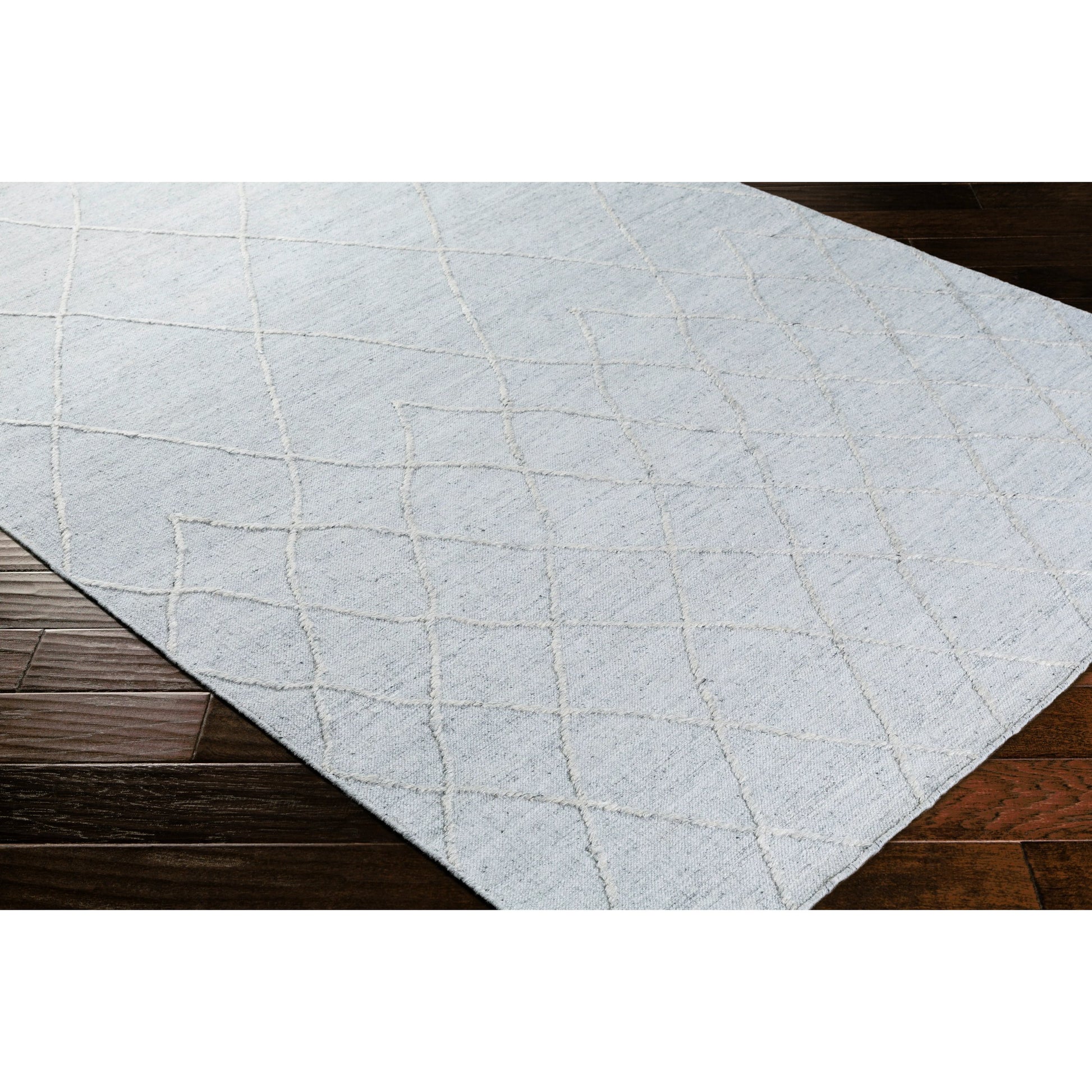 Landscape Rug - 19956 by Surya in off-white, gray, cream. Made from 90% wool, 10% viscose in a unique style.