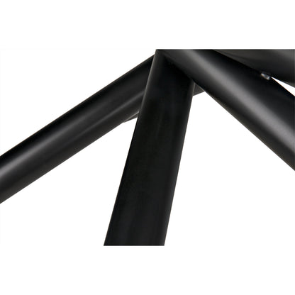 Lex Chandelier by Noir. Made from metal in a modern style.