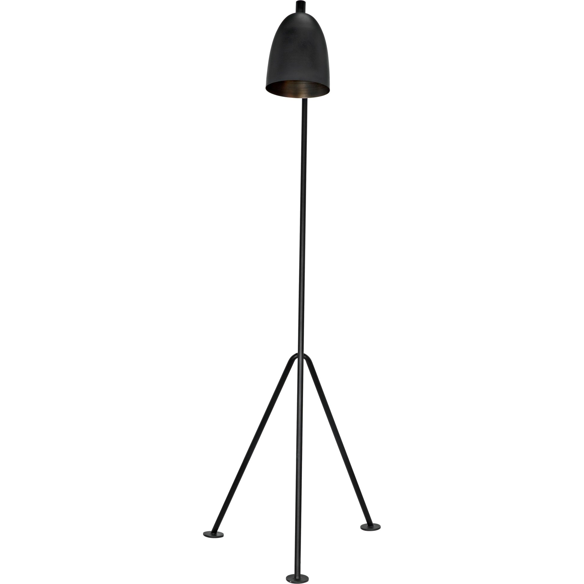 Asti Floor Lamp by Noir in metal. Made from metal in a modern style.