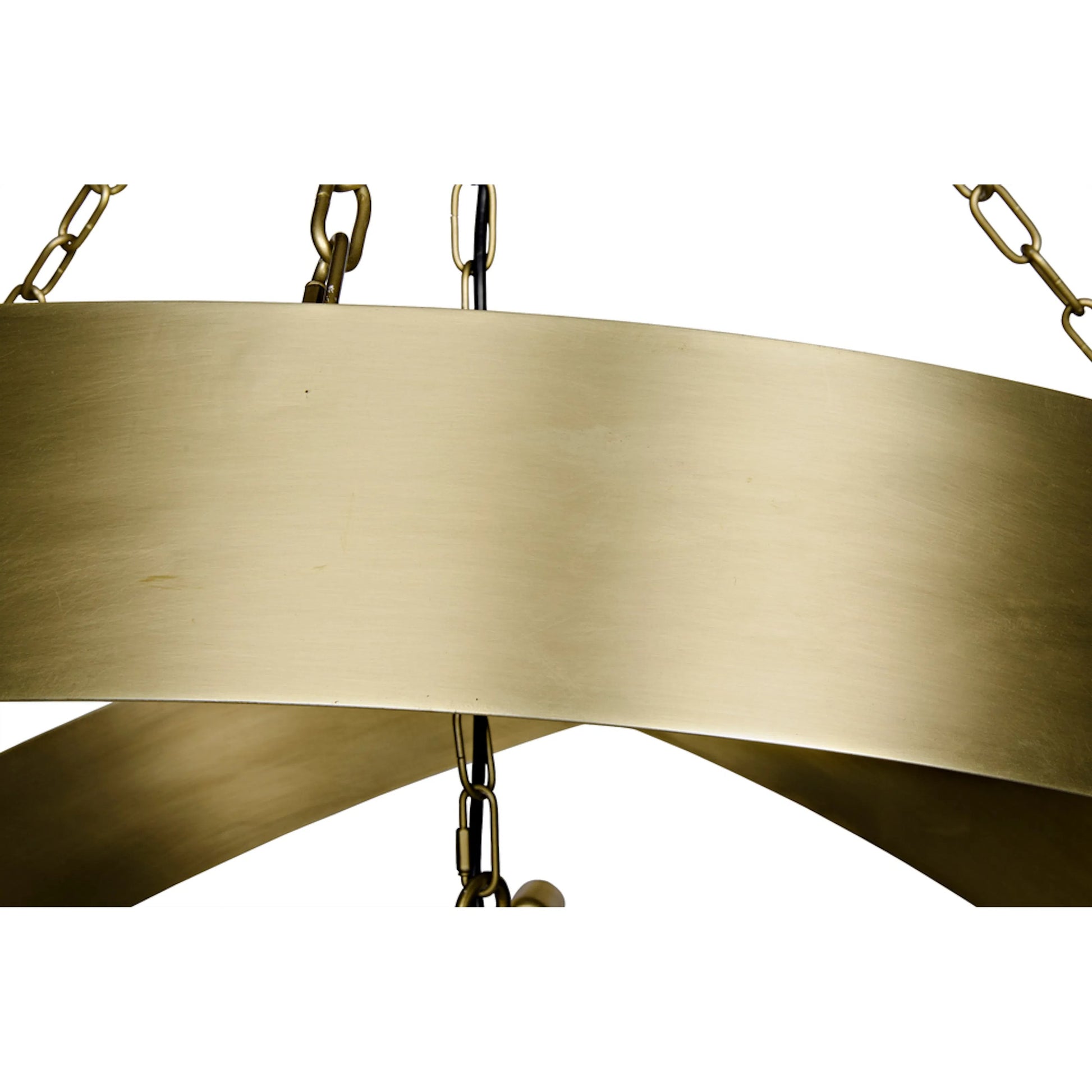 Orion Pendent by Noir in antique brass. Made from metal in a modern style.