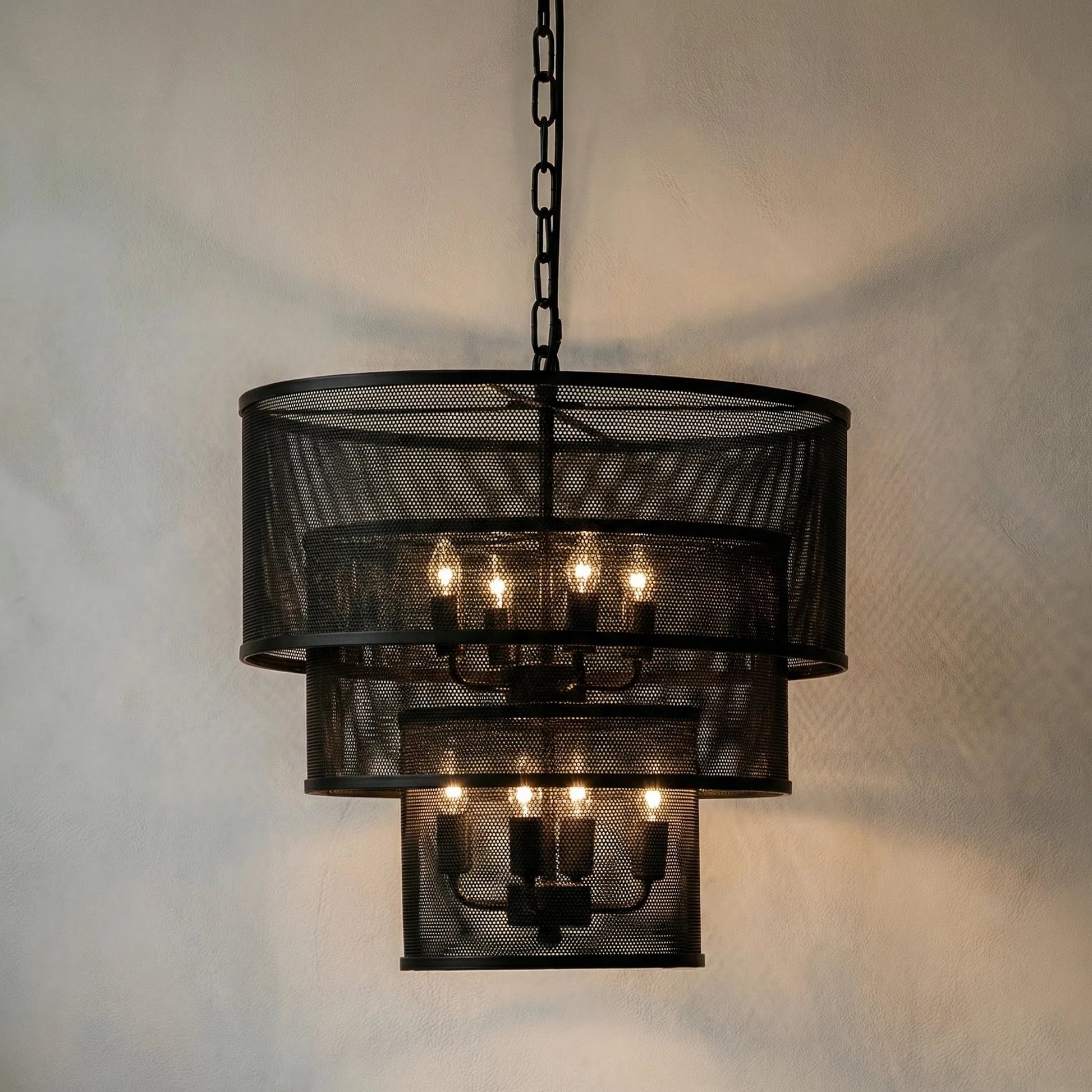 Arena Pendant by Noir. Made from metal in a modern style.
