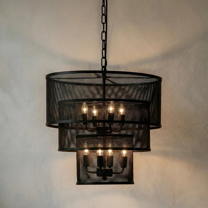 Arena Pendant by Noir. Made from metal in a modern style.