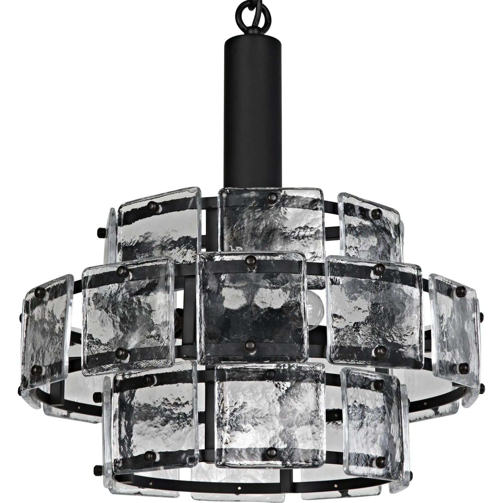 Bergdorf Pendant by Noir in black metal. Made from metal in a modern style.