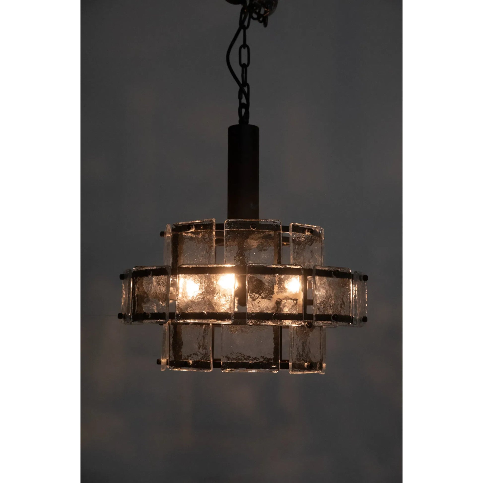Bergdorf Pendant by Noir in black metal. Made from metal in a modern style.
